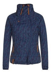 Naketano, Damen Jacke 'Ej Du Geile Schnalle', Blau / Rot / Weiß