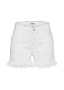 Only, Damen Shorts 'onlMARY', Wei&szlig;