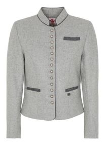 Spieth & Wensky SPIETH & WENSKY, Damen Trachtenjanker "Kaisersee", Hellgrau