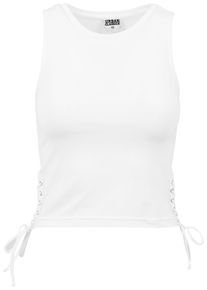 Urban Classics, Damen Cropped Top, Weiß
