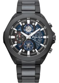 Police, Herren Uhr 'Wadden, PL15654JSB.03M', Marine / Schwarz / Weiß