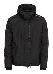 Superdry, Herren Jacke 'ARCTIC HOODED POP ZIP WINDCHEATER', Schwarz