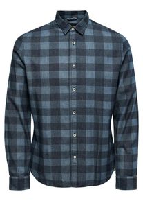 Only & Sons Only & Sons, Herren Hemd, Blue Denim