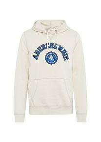 Abercrombie & Fitch Abercrombie & Fitch, Herren Sweatshirt 'ATHLETIC CLUB POPOVER EXT', Beige / Blau