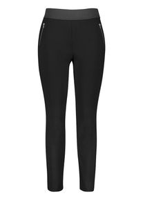 SAMOON, Damen Hose, Schwarz