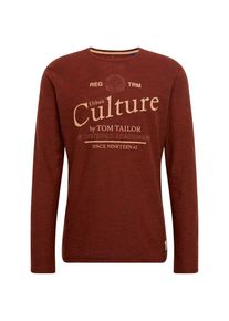 Tom Tailor, Herren Shirt, Orange / Rot
