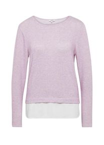 Tom Tailor, Damen T-Shirt, Lavendel / Weiß