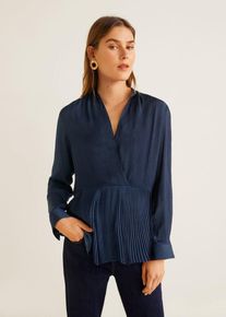 Mango, Damen Bluse 'Toffee-I', Navy