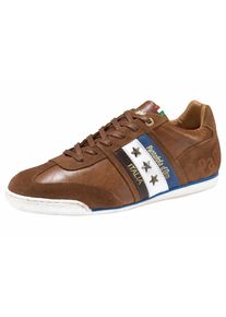 Pantofola d'Oro PANTOFOLA D'ORO, Herren Sneaker 'Imola Uomo Low', Blau / Cognac / Wei&szlig;