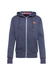 Superdry, Herren Sweatjacke 'ORANGE LABEL ZIPHOOD', Dunkelblau