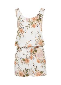 Véro Moda VERO MODA, Damen Jumpsuit 'VMSIMPLY EASY VISC SL PLAYSUIT', Hellgrün / Hellpink / Weiß