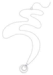 Swarovski, Damen Kette 'Hollow 5349345', Silber