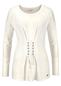 AJC, Damen Langarmshirt, Offwhite