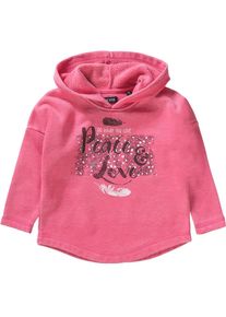 Blue Seven, M&auml;dchen Sweatshirt, Pink / Schwarz / Wei&szlig;