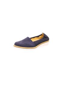Gabor, Damen Slipper, Indigo / Senf