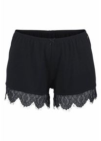 Lascana, Damen Shorts, Schwarz