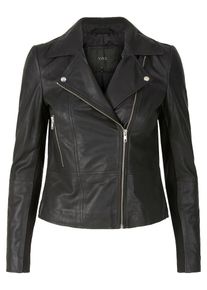 Y.A.S, Damen Lederjacke, Schwarz
