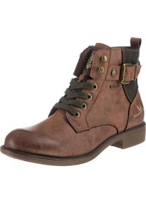 Bruno Banani, Damen Schn&uuml;rstiefeletten, Braun / Schwarz