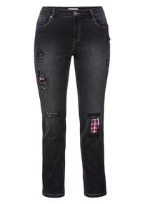 sheego Denim, Damen Stretch-Jeans, Black Denim