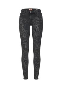 Only, Damen Jeans 'CARMEN', Black Denim