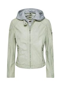 Gipsy, Damen Lederjacke 'Angy LAMAS', Hellgrau / Mint
