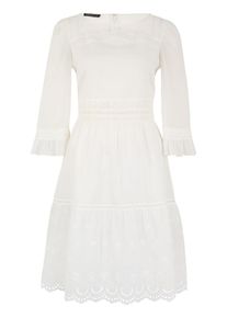 Apart, Damen Kleid, Creme