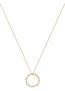 Christ, Damen Kette '87490467', Gold / Transparent