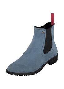 GOSCH SYLT, Damen Chelsea Boots, Taubenblau / Schwarz