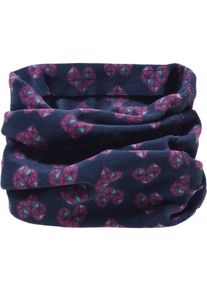Sterntaler, M&auml;dchen Schlauchschal, Navy / Neonblau / Beere