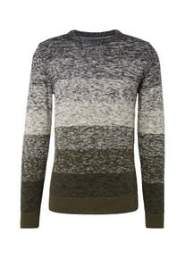 Tom Tailor, Herren Pullover, Oliv / Schwarz / Wei&szlig;