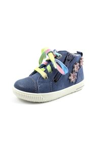 Superfit, M&auml;dchen Sneaker 'Moppy', Blau / Mischfarben