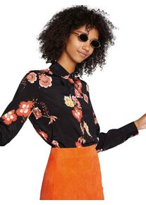 EDITED, Damen Bluse 'Floretta', Mischfarben / Schwarz