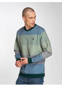 Just Rhyse, Herren Pullover 'Seaside', Rauchblau / Gr&uuml;n