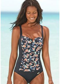 Lascana, Damen Badeanzug, Basaltgrau