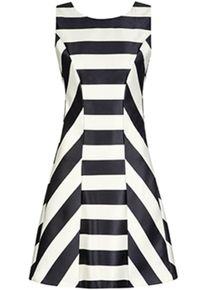 Nicowa, Damen Kleid 'FINJA', Creme / Schwarz