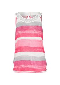Ci comma Casual Identity, Damen Top, Graumeliert / Pinkmeliert / Weiß