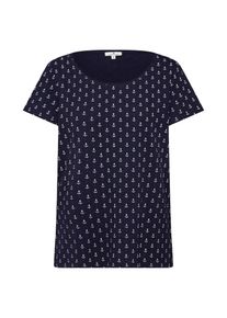Tom Tailor, Damen Shirt, Dunkelblau / Mischfarben