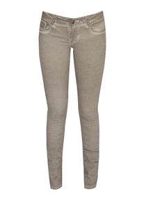 COCCARA, Damen Jeans 'Curly Grey', Grau