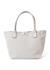 Tom Tailor, Damen Shopper 'Miri Shine', Hellgrau