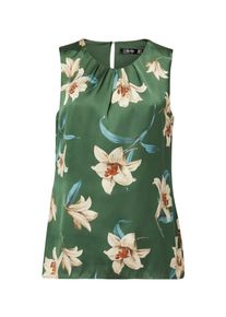 Hallhuber, Damen Top, Beige / Braun / Apfel