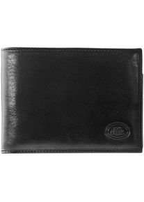 The Bridge, Herren Story Uomo Visitenkartenetui Leder 13 cm, Schwarz