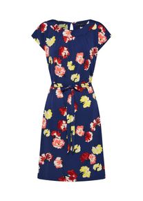 King Louie, Damen Kleid 'Mimosa', Dunkelblau / Mischfarben