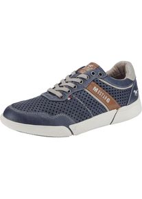 Mustang, Herren Sneaker 'Comfy', Dunkelblau / Eierschale