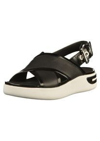 Geox, Damen Sandalen, Schwarz