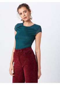 ABOUT YOU, Damen Bluse 'Sanja Blouse', Dunkelgrün