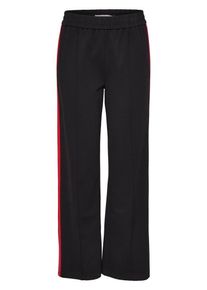 Only, Damen Hose, Feuerrot / Schwarz