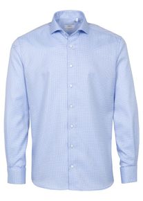 Eterna, Herren Langarm Hemd MODERN FIT, Blau