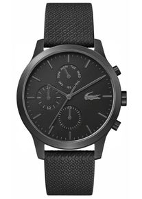 Lacoste, Herren Multifunktionsuhr, Schwarz
