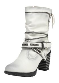 Mustang, Damen Stiefelette, Wei&szlig;