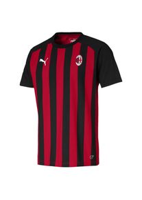 Puma, Herren T-Shirt 'AC Milan', Rotmeliert / Schwarz